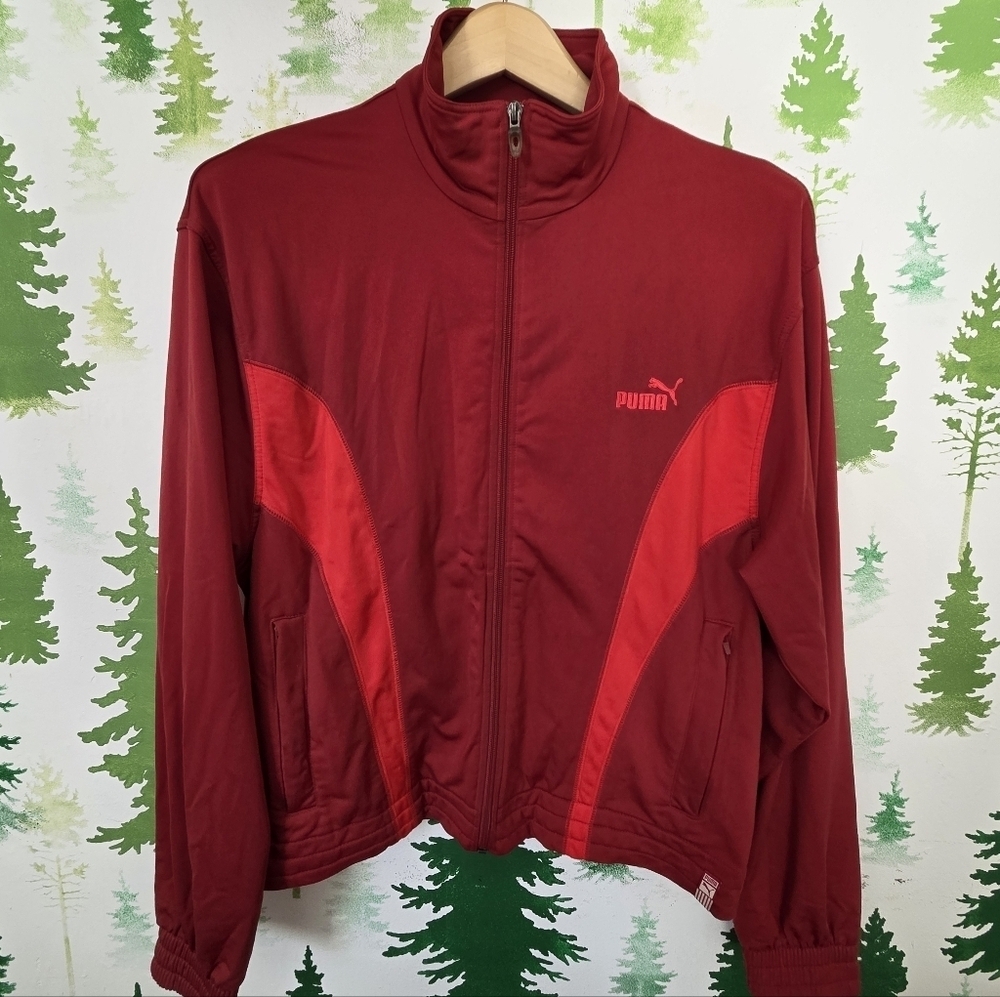 Puma Red Track Jacket